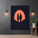 Pesquisar por casal no amor pôsteres For her