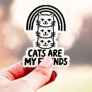 Pesquisar por gato colorido adesivos De gato engraçado