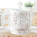 Pesquisar por flores delicadas canecas Bridesmaid
