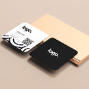 Pesquisar por monocromático cartao de visita Negócio