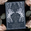 Pesquisar por leão casamento convites Elegante
