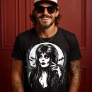 Pesquisar por góticos assustadores e assustadores camisetas Halloween