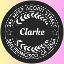 Pesquisar por sobrenome adesivos Caligrafia moderna