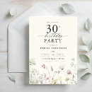 Pesquisar por bonitos aniversário 30 anos convites Floral