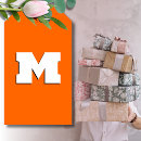 Pesquisar por laranjas etiquetas de presente Monograma