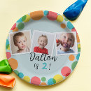 Pesquisar por fora colorido pratos For kids