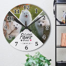 Pesquisar por filhote cachorro de relogios de parede Preto e branco