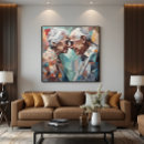 Pesquisar por envelhecimento impressão de canvas Amor eterno