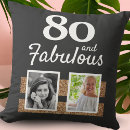 Pesquisar por 80 anos de aniversário almofadas 80 e fabuloso