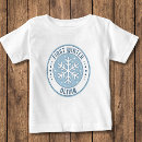 Pesquisar por neve bebê camisetas Floco de neve