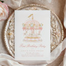 Pesquisar por do carrossel aniversário convites Princesa