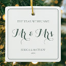 Pesquisar por newlyweds ornamentos Mr e mrs