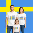 Pesquisar por bandeira da suecia camisetas Países