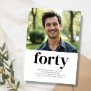 Pesquisar por 44 anos aniversário convites Moderno