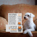 Pesquisar por cão e gato cartao de visita Customer