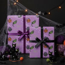 Pesquisar por gato preto papel de presente Halloween