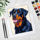 Pesquisar por cão do rottweiler horizontal cartoes Aquarela