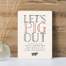 Pesquisar por porco churrasco para fora convites Engraçado