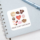 Pesquisar por doces de chocolate adesivos Fofo