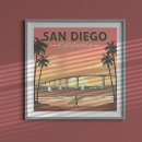 Pesquisar por san diego pôsteres Vintage california