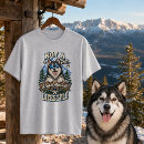 Pesquisar por malamute do alasca camisetas Cão de trenó