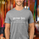 Pesquisar por geek da história camisetas For him