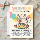 Pesquisar por gatos coloridos convites For kids