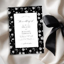 Pesquisar por floral preto e branco convites Minimalista