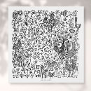 Pesquisar por pássaro preto e branco pôsteres Ilustração