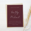 Pesquisar por burgundy wedding convites Caligrafia