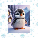 Pesquisar por pinguins bonitos cartoes postais Inverno