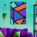 Pesquisar por geometric impressão de canvas Abstração geométrica
