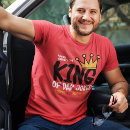Pesquisar por pai do rei camisetas Dad
