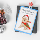 Pesquisar por natal yorkshire terrier cartoes postais Xmas