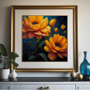 Pesquisar por poster azul da flor pósteres pôsteres Impressionismo