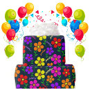 Pesquisar por menina aniversário adolescente papel de presente Girl