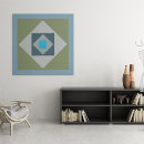 Pesquisar por abstrato azul impressão de canvas Quadrados