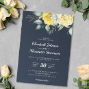 Pesquisar por floral amarelo do casamento convites Couple