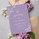 Pesquisar por lavender wedding convites Elegante
