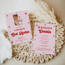 Pesquisar por cowgirl bachelorette party convites Último rodeio