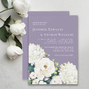 Pesquisar por e floral branco do casamento convites For her