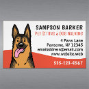 Pesquisar por german shepherd cartao de visita Treinador de cães