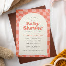 Pesquisar por retro baby shower convites Chá de fraldas retrô
