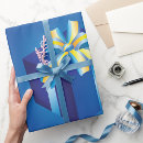 Pesquisar por atual papel papel de presente Azul