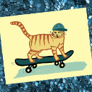 Pesquisar por skates cartoes postais Gato