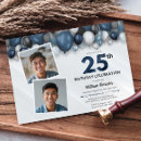 Pesquisar por 25 aniversário convites Preto