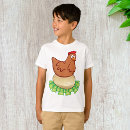 Pesquisar por galinha ou o ovo camisetas For kids