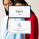 Pesquisar por francês padrao cartao de visita For her