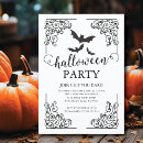 Pesquisar por vintage halloween convites Tipografia