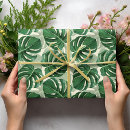 Pesquisar por folhas verde papel de presente Monstera